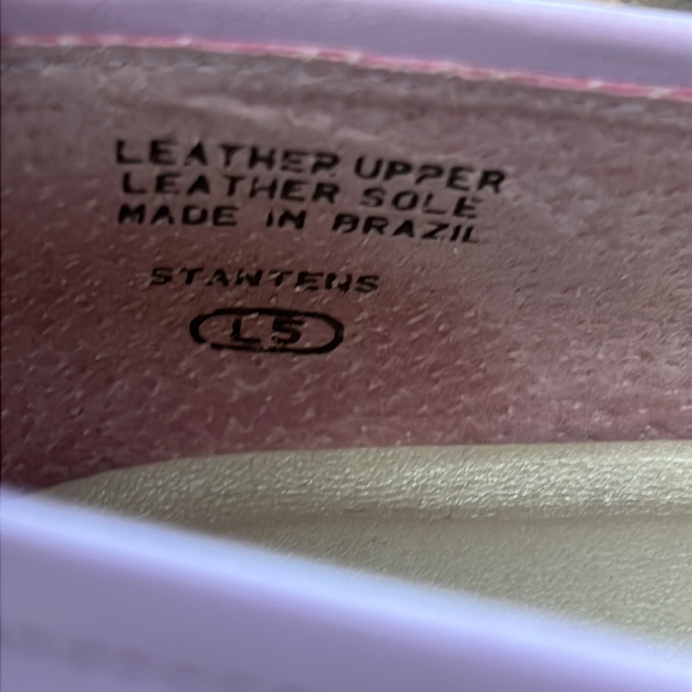 Gorgeous Light Mauve Enzo Angioloni Leather Shoes, Size 6M - Picture 5 of 13